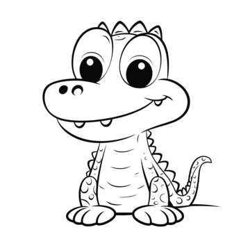 Easy crocodile drawing png transparent images free download vector files