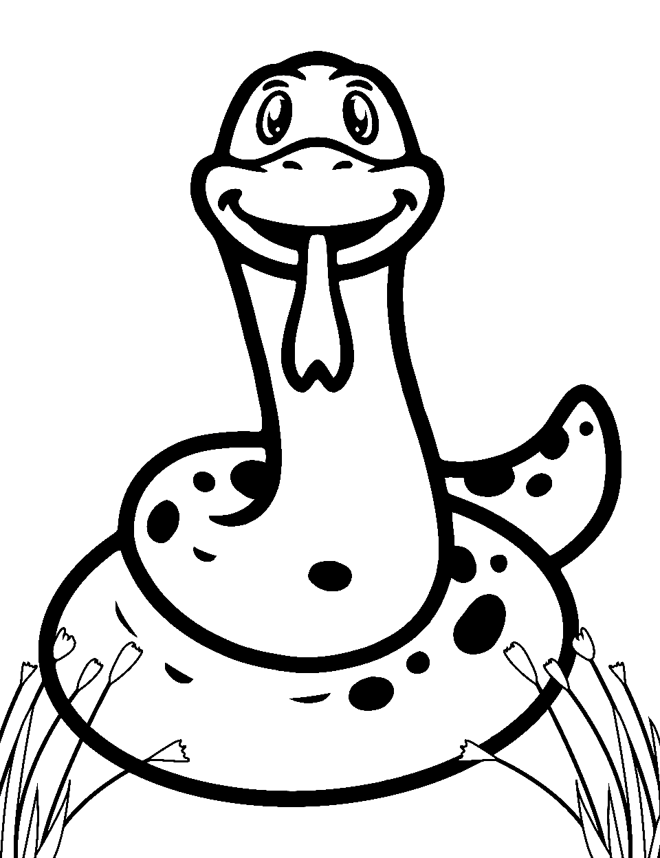 Snake coloring pages free printable sheets