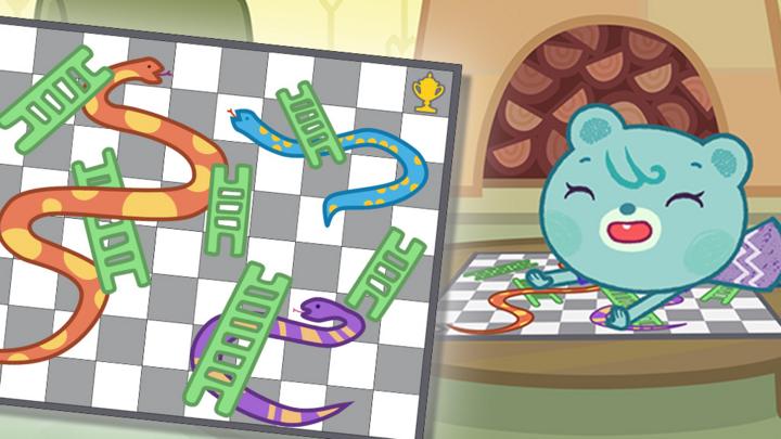 Play snakes and ladders printable game activity