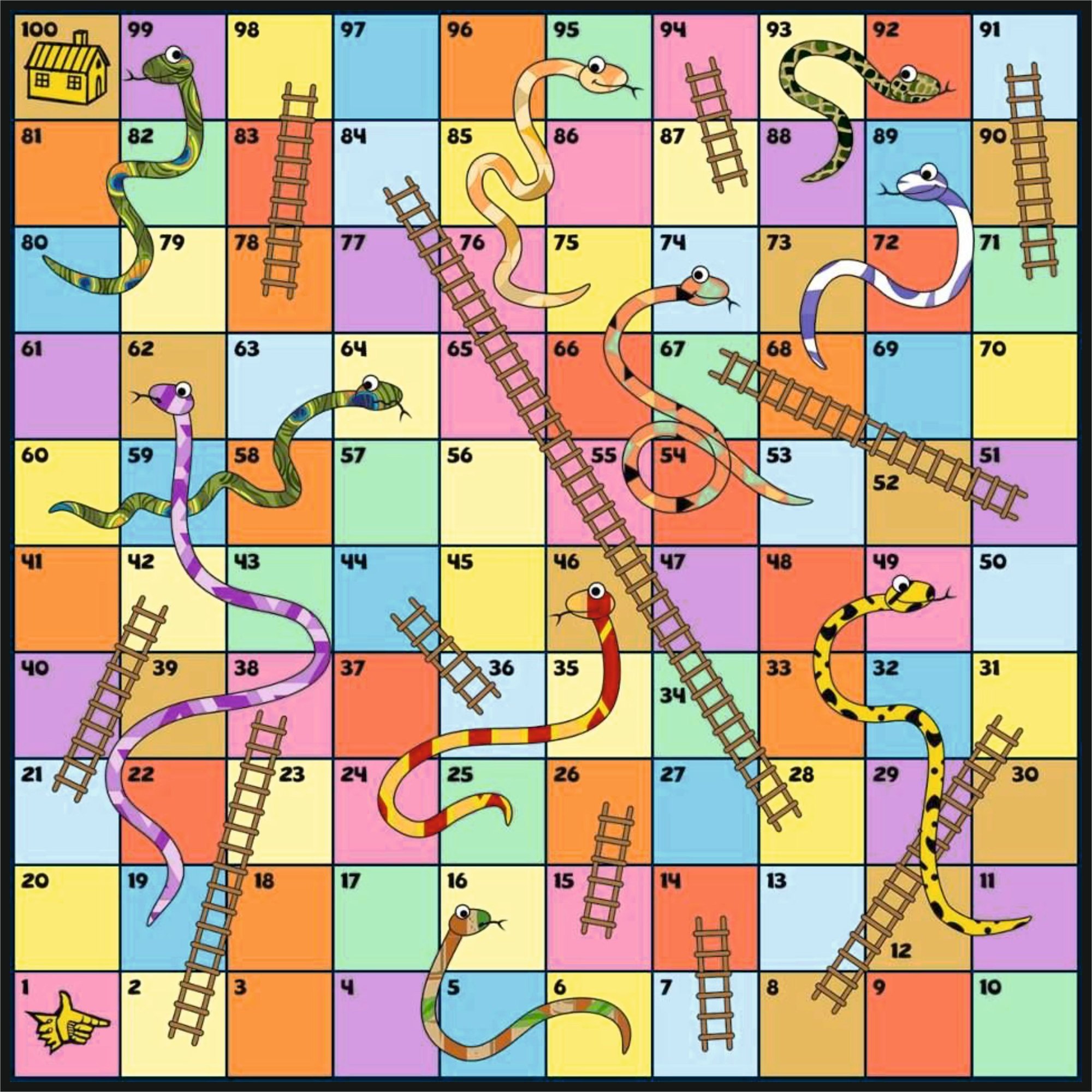 Snake ladder gae sticker at rs gae sticker in karnal id