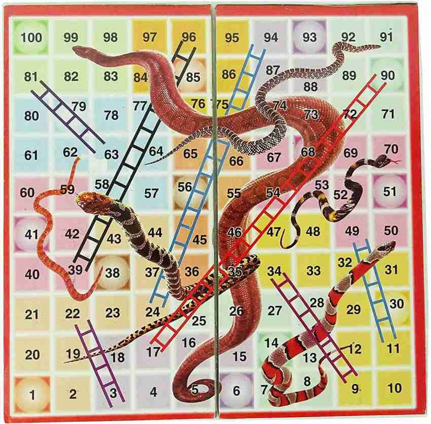 Nirum ludo snakes ladders an all time all ages entertainer color may very a party fun games board game