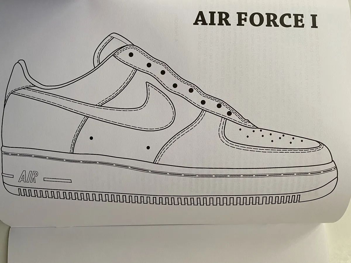 Colorways for days sneaker coloring book air max dunk air force jordan