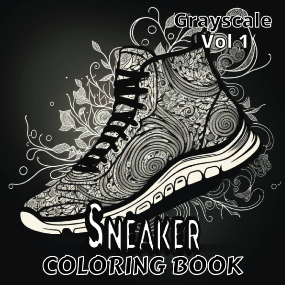 Sneaker coloring book volume