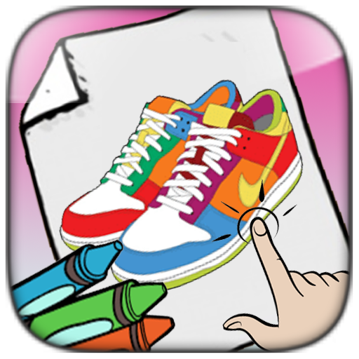 Sneakers coloring page â apps on