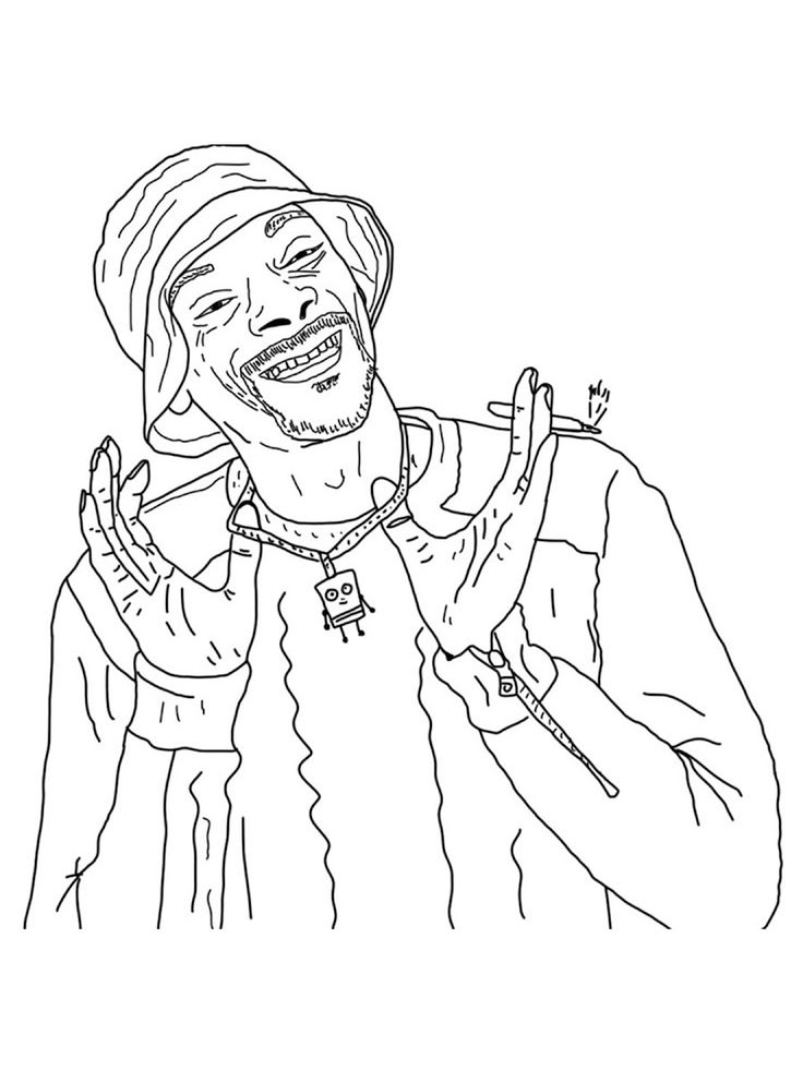 Snoop dogg coloring pag snoop dogg snoop dog dog coloring page