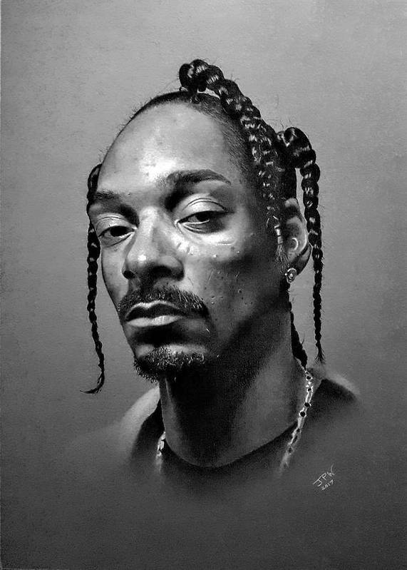 Snoop dogg art print by jpw artist