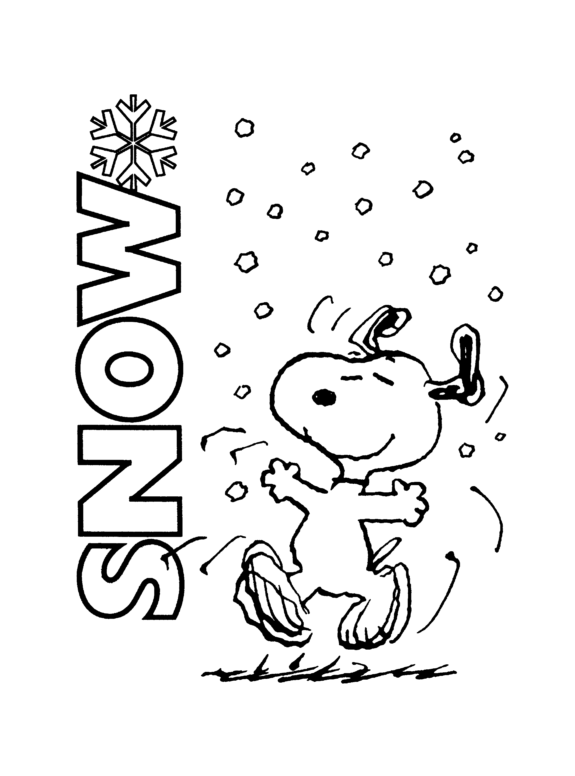 Free printable charlie brown christmas coloring pages for kids