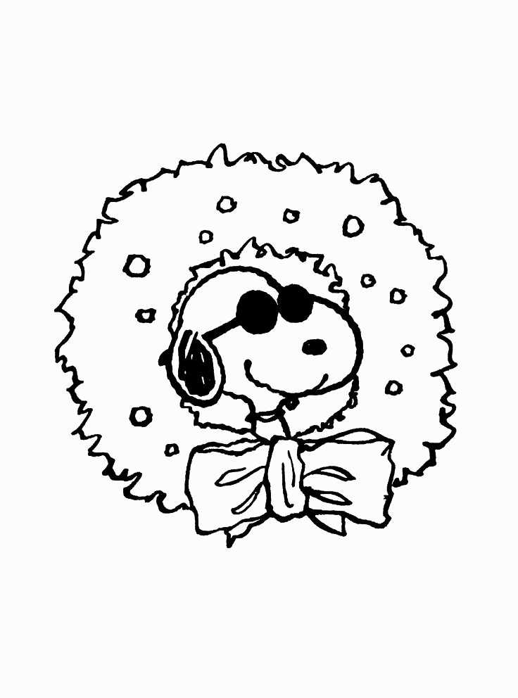 Free printable charlie brown christmas coloring pages for kids