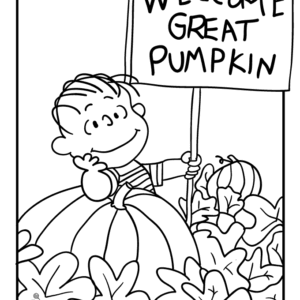 Charlie brown halloween coloring pages printable for free download