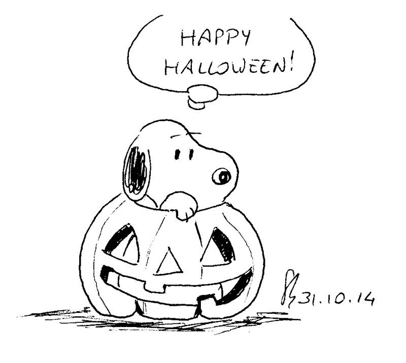 Happy halloween peanuts reloaded