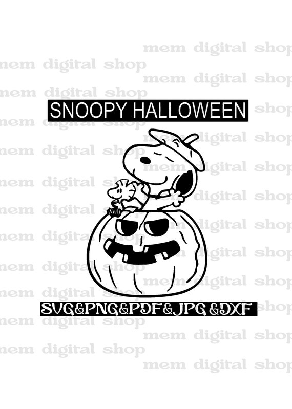 Snoopy halloween svgsnoopy pngsnoopy birthday giftssnoopy shirt design snoopy clipartsnoopy halloween pngsnoopy svg cricut filesdxf