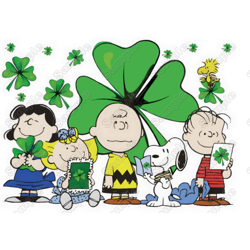 Peanuts snoopy charlie brown st patricks day t shirt