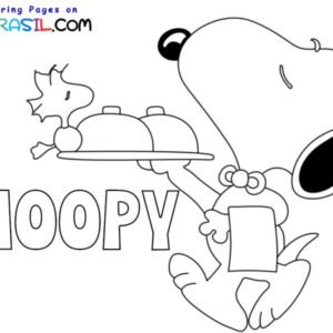 Snoopy coloring pages printable for free download