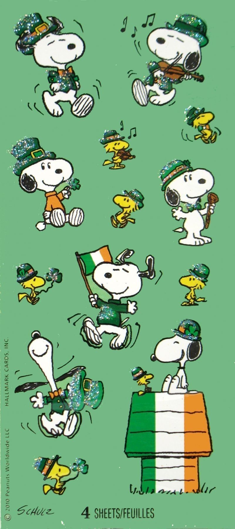 St patricks day snoopy wallpapers