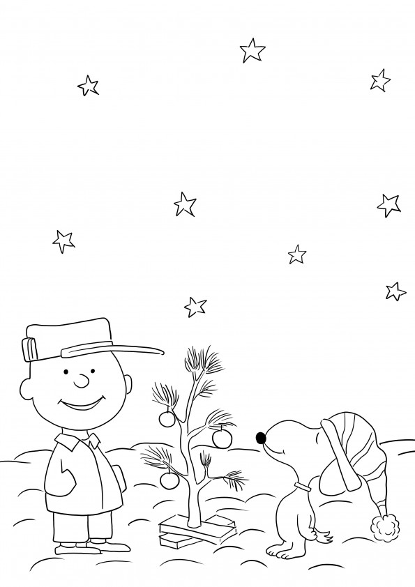 Peanuts for coloring pages