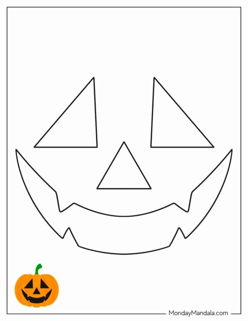 Pumpkin carving stencils free pdf printables