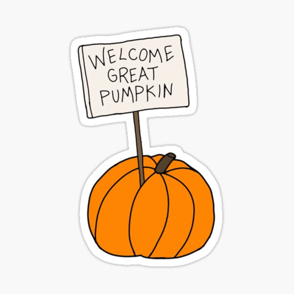 Great pumpkin stickers for sale
