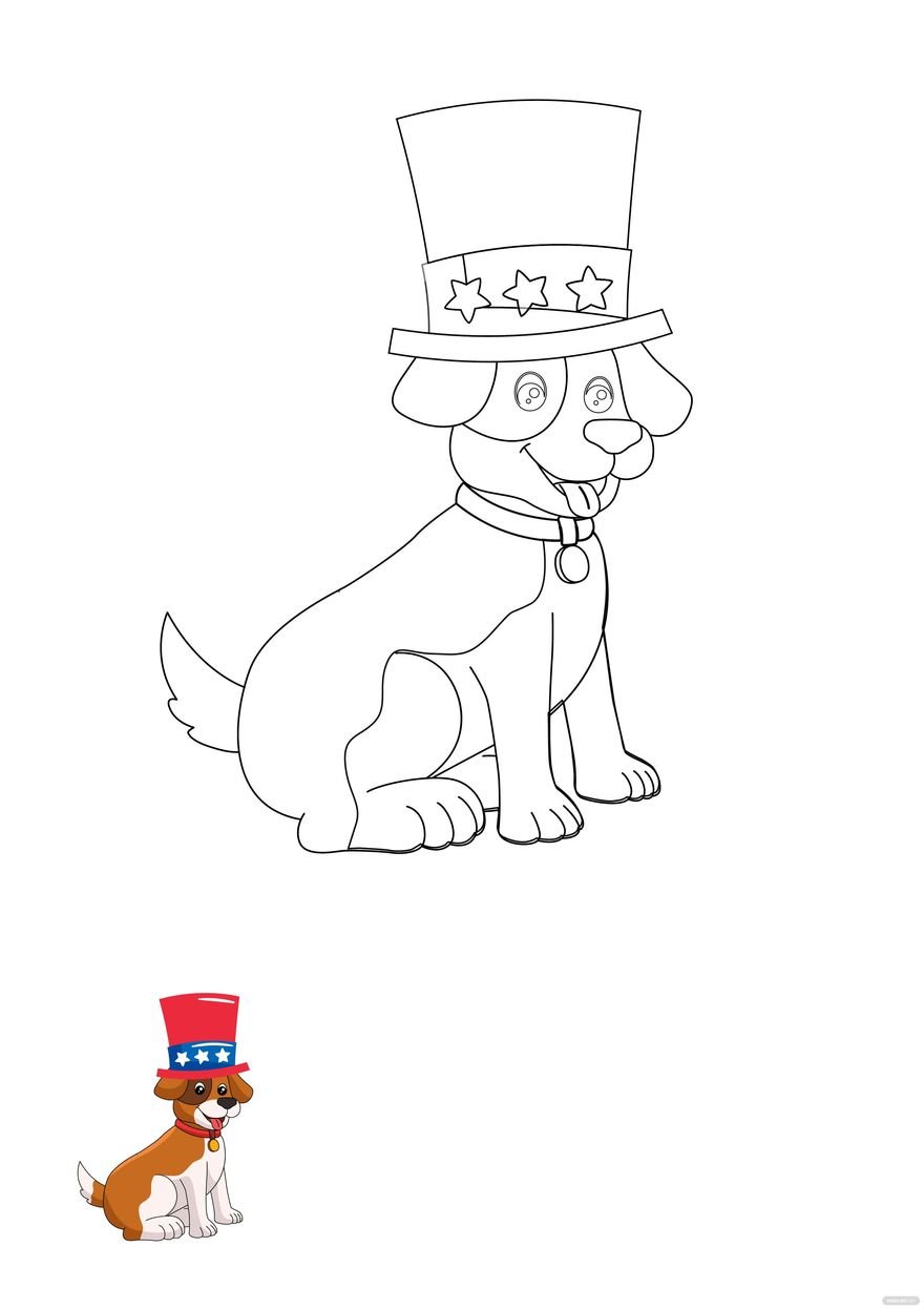 Free snoopy th of july coloring page