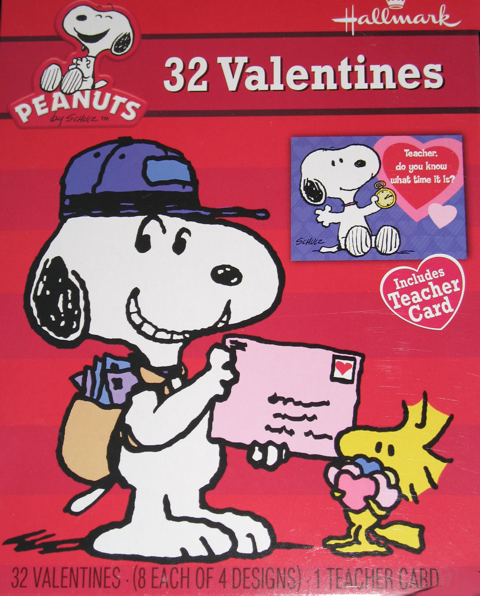 Snoopy valentines day cards