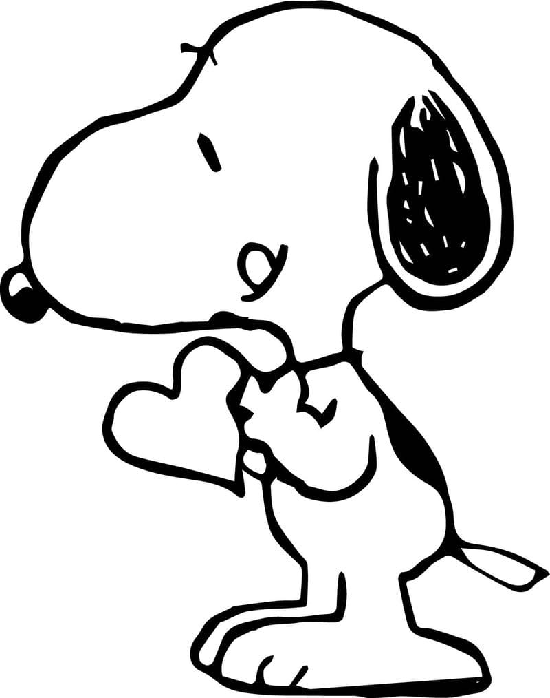 Snoopy coloring pages print in a format wonder day â coloring pages for children and adults