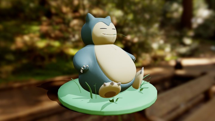 Snorlax d models