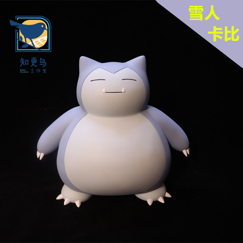 Pokemon gk snorlax resin decoration action figure model toys gift for birthday children