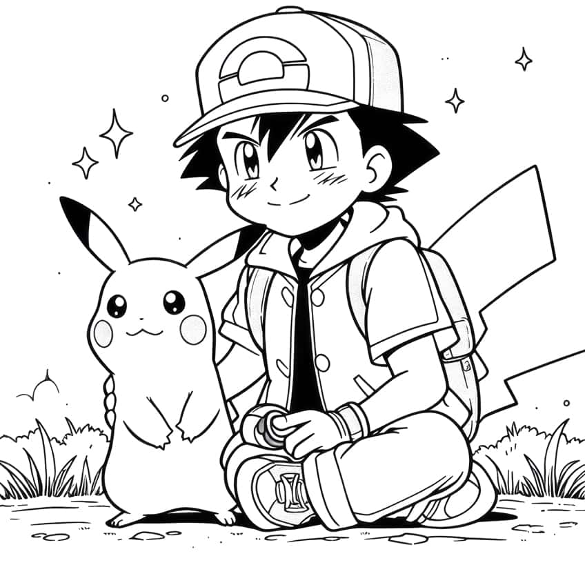 Pokemon coloring pages