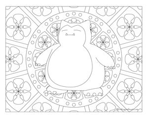 Snorlax pokemon pokemon coloring pages pokemon coloring coloring pages