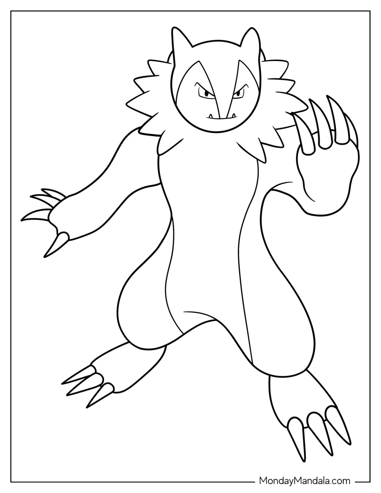 Snorlax coloring pages free pdf printables