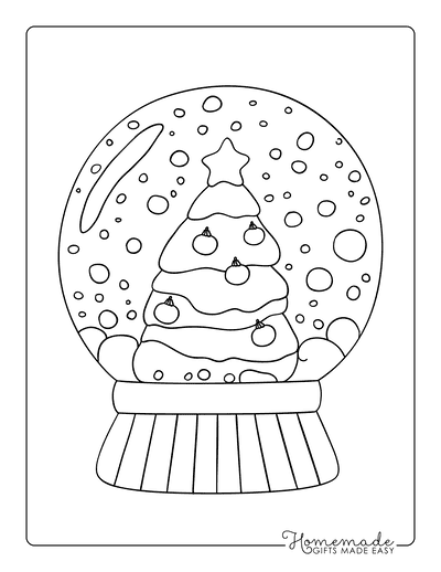 Free christmas coloring pages for kids adults