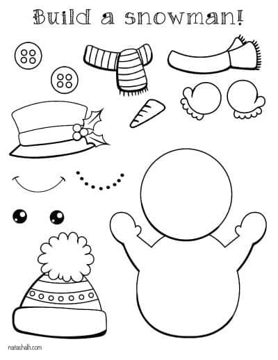 Free printable snowman templates snowman crafts preschool christmas arts and crafts snowman coloring pages