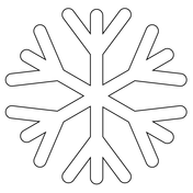 Snowflake emoji coloring page free printable coloring pages