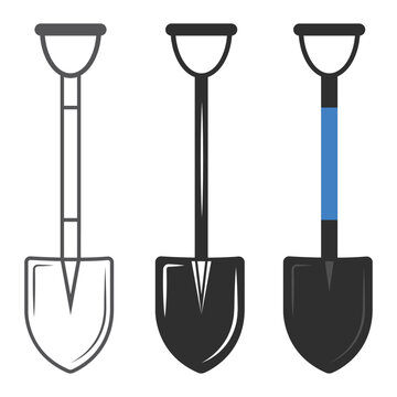 Shovel vector images â browse photos vectors and video