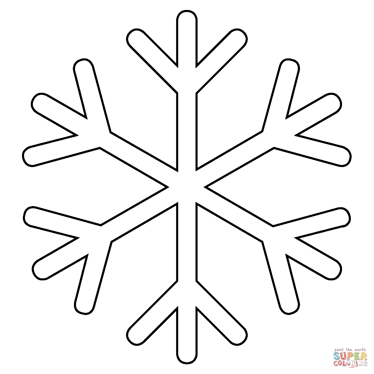 Snowflake emoji coloring page free printable coloring pages