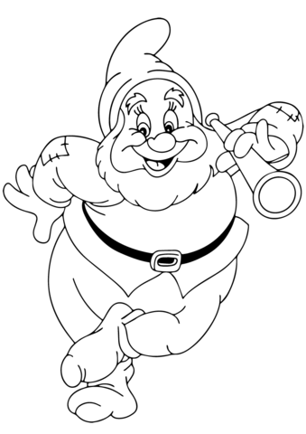 Snow white and the seven dwarfs coloring pages free coloring pages