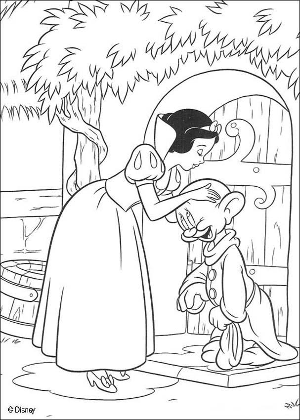 Snow white coloring pages