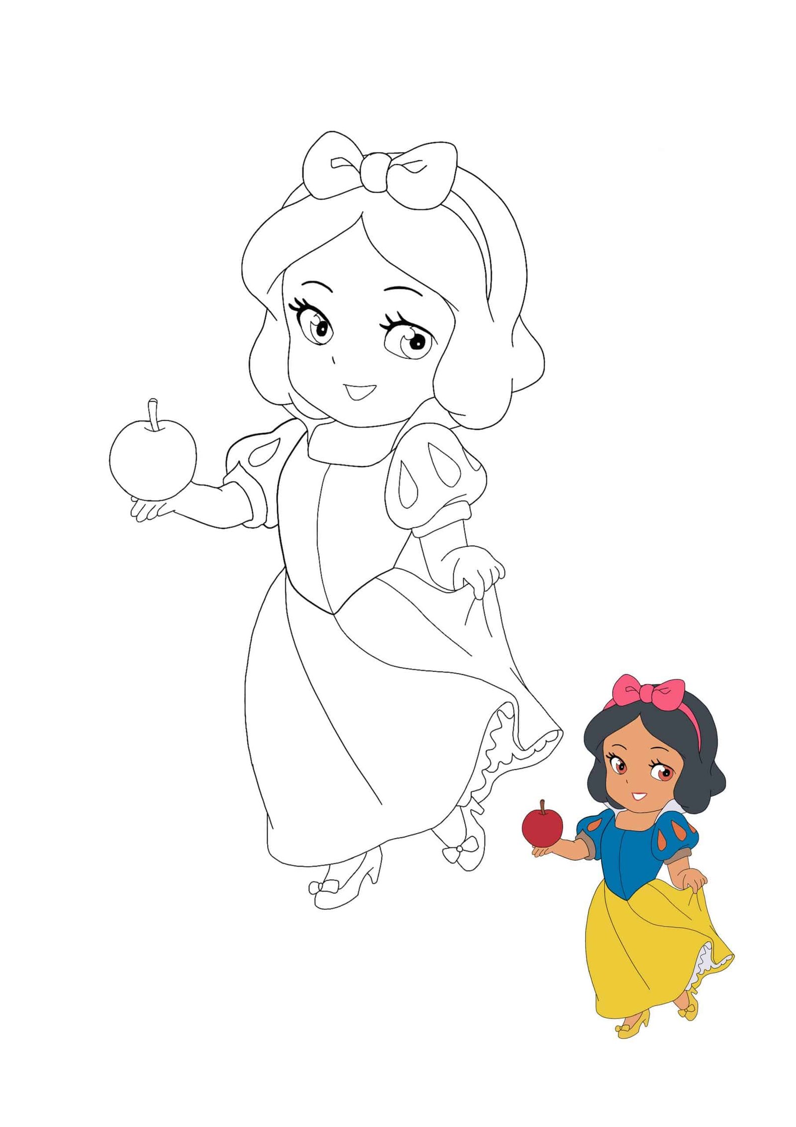 Kawaii disney coloring pages