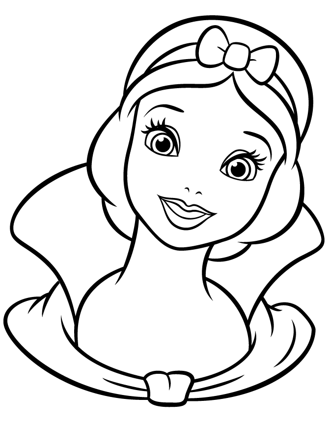 Snow white coloring pages