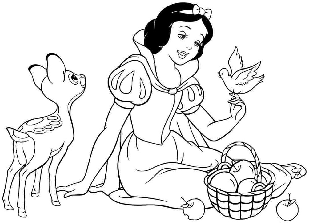 Snow white activity printable activity shelter