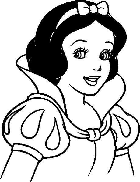 Coloring pages snow white coloring pages