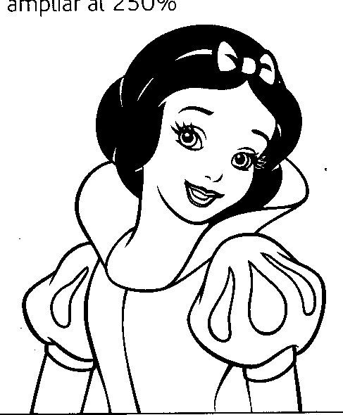 Snow white coloring pages coloring pictures d paper t