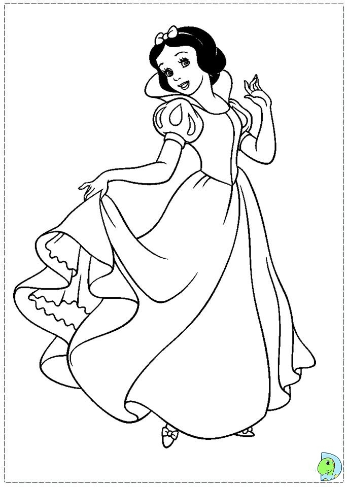 Get this snow white coloring pages printable cgd