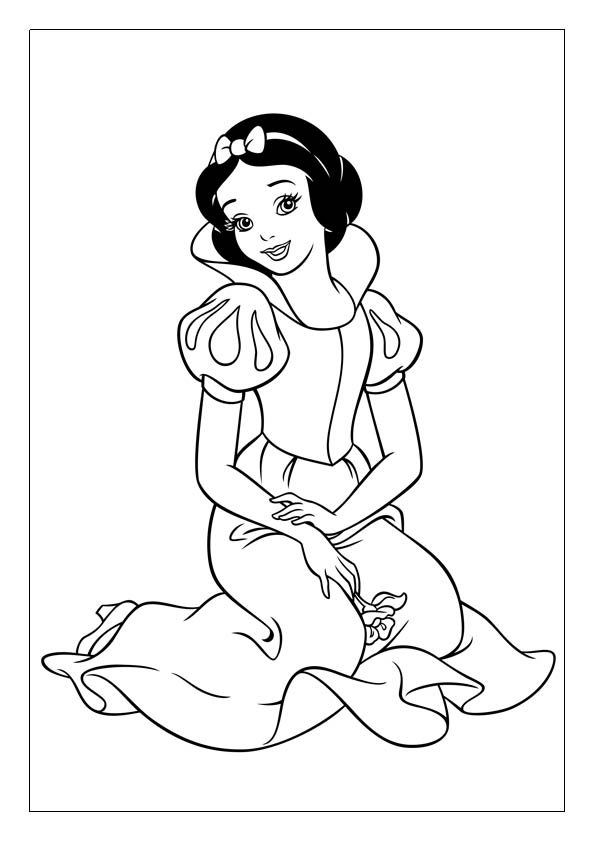 Snow white coloring pages printable coloring sheets