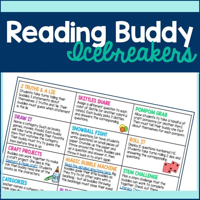 Why you need to be using icebreaker activities for small groups all year long the reading roundup