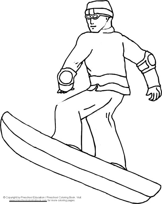 Www winter coloring page