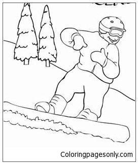 Winter coloring pages printable for free download