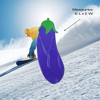 Freshe eggplant snowboard stomp pad