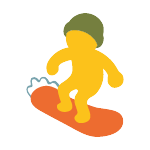 Ð snowboarder emoji
