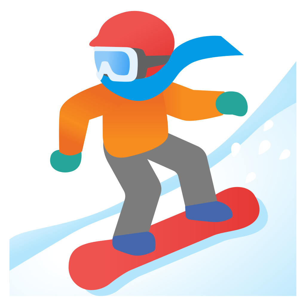 Ð snowboarder emoji