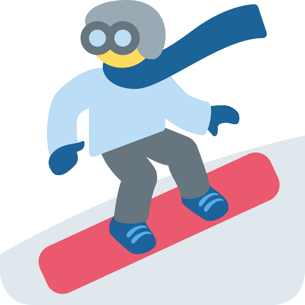 Ð snowboarder emoji